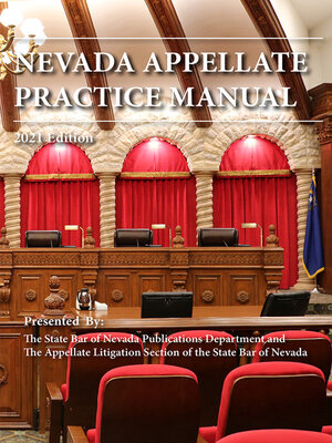 cover image of Nevada Appellate Practice Manual